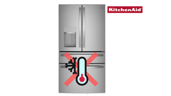 KitchenAid freezer not freezing