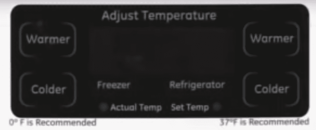 adjust temperature control settings