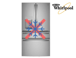 whirlpool refrigerator not cooling