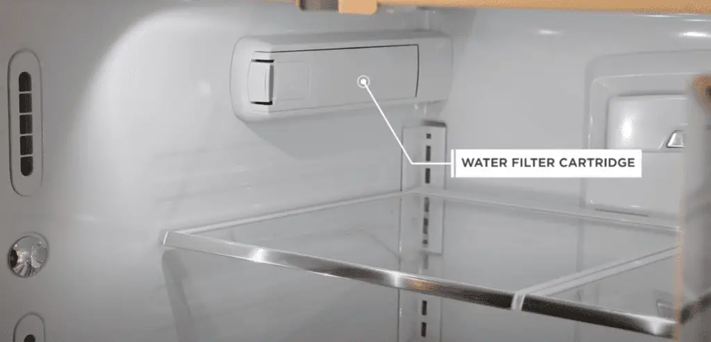 ge refrigerator water filter location 3