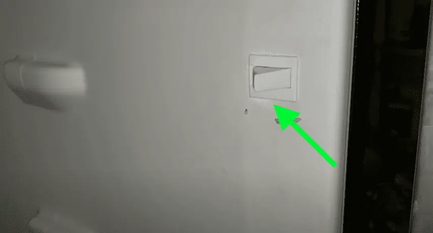 GE refrigerator door switch