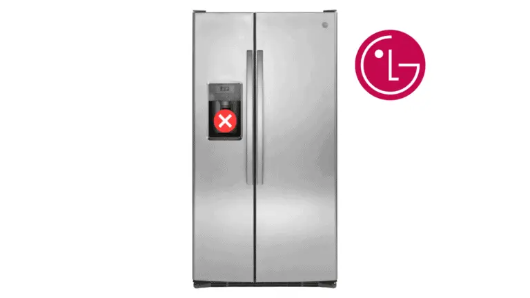 LG Refrigerator Water Dispenser Not Working